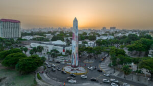 Foto con drone en Santo Domingo
